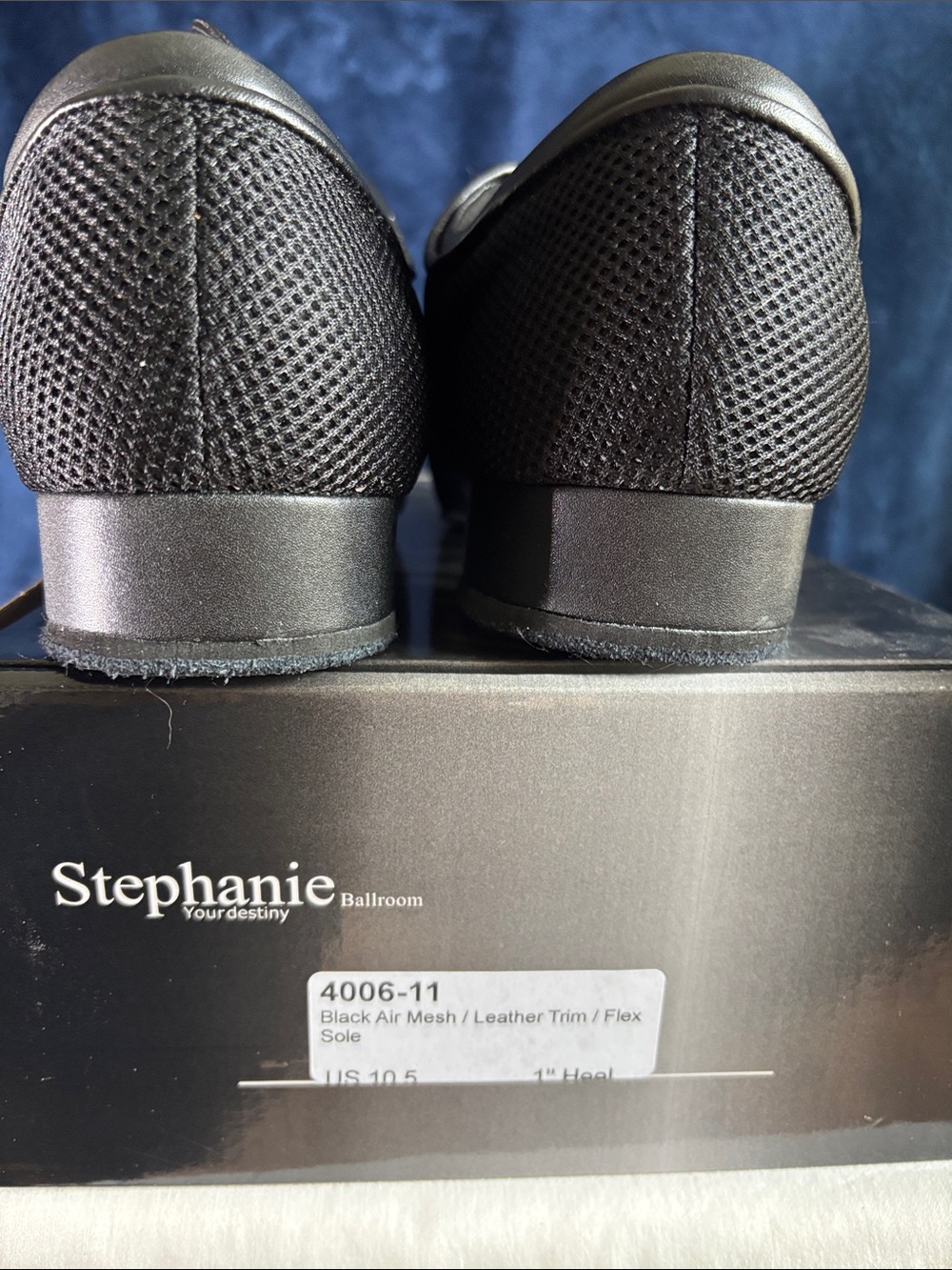 Ballroom dance shoes Men Lightweight Knit - Picture 5 of 7